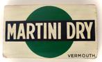 Handgeschilderd Italiaans bord / Martini Dry Vermouth, Verzamelen, Merken en Reclamevoorwerpen, Ophalen of Verzenden, Zo goed als nieuw