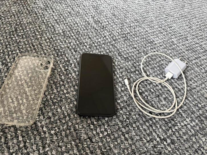 iPhone 11 64GB - Incl. Oplader & Hoesje!, Telecommunicatie, Mobiele telefoons | Apple iPhone, Gebruikt, 64 GB, Zonder abonnement