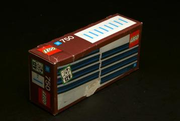 Lego 750 middenrails blauw NIEUW in doos! beschikbaar voor biedingen