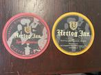 Hertog Jan Bier bierviltjes., Ophalen of Verzenden, Zo goed als nieuw, Viltje(s), Hertog Jan
