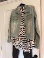 Esqualo spijkerjasje maat 38, Maat 38/40 (M), Blauw, Esqualo, Ophalen of Verzenden