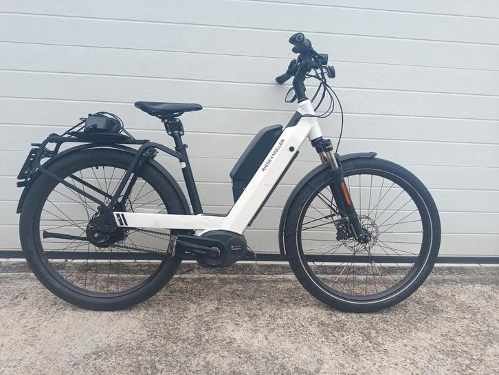 Elektrische fiets Riese & Müller Nevo 45km/u, Fietsen en Brommers, Elektrische fietsen, Zo goed als nieuw, Overige merken, 47 tot 51 cm
