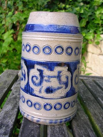 18e eeuwse steengoed Bierpul, Kruik, Pul, Westerwald (D.) beschikbaar voor biedingen