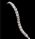 Strass armband fantasie, Ophalen of Verzenden, Nieuw, Zilver, Overige materialen