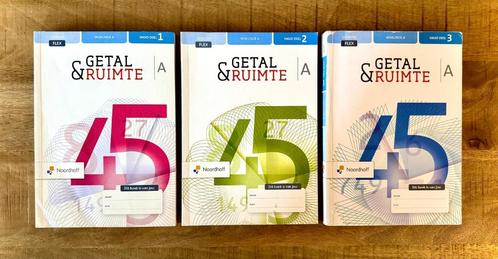 Getal & Ruimte HAVO A Deel 1, 2, 3 + Uitwerkingen 12e editie, Boeken, Schoolboeken, Zo goed als nieuw, Wiskunde A, HAVO, Ophalen of Verzenden