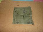 US WW2 M1 Magazine Pouch in goede staat and dated 1945, Verzamelen, Militaria | Tweede Wereldoorlog, Ophalen of Verzenden, Landmacht