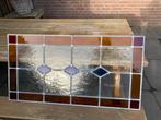 Glas in lood raam, handgemaakt., Doe-het-zelf en Verbouw, Glas en Ramen, Ophalen, Gevelraam of Ruit, 80 tot 120 cm, Nieuw