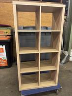 Ikea Kallax Kast   eiken effect, Ophalen, Met plank(en), 100 tot 150 cm, Nieuw