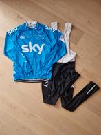 Wielertenue • Team Sky • Maat XXL, Verzenden, Zo goed als nieuw, Helm