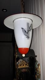Mooie vintage hanglamp, Minder dan 50 cm, Ophalen of Verzenden, Zo goed als nieuw, Glas