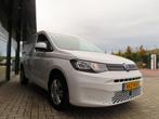 Volkswagen CADDY 2.0 TDI 102 Pk Airco Navi Trekhaak 2021, Auto's, Voorwielaandrijving, 4 cilinders, Volkswagen, Wit
