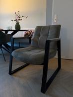 Stoel profijt meubel Fauteuil grijs groen, Ophalen, Zo goed als nieuw, 75 tot 100 cm, 50 tot 75 cm