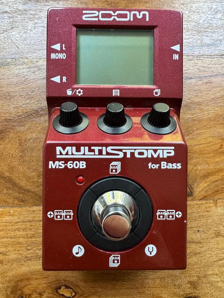 Zoom MultiStomp MS-60B multieffect voor bas, Muziek en Instrumenten, Effecten, Zo goed als nieuw, Multi-effect, Ophalen of Verzenden