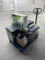 Pallet met 2 handse aquariums diverse maten 1 koop, Ophalen, Leeg aquarium