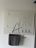 Ikea wandrek skadis met alle toebehoren, Ophalen of Verzenden, Zo goed als nieuw