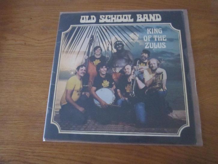 Old School Band ‎- King Of The Zulus 1981 OSB 002 France LP, Cd's en Dvd's, Vinyl | Jazz en Blues, Gebruikt, Jazz, 1980 tot heden