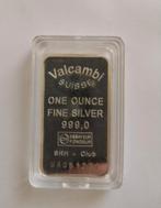 Valcambi puur zilver 1 ounce, Ophalen of Verzenden, Zilver