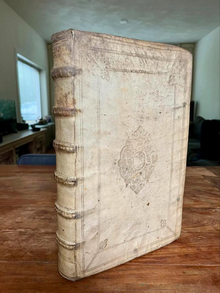 P.C. Hooft | Werken | 1671 | Folio, perkament, Antiek en Kunst, Antiek | Boeken en Bijbels, Ophalen of Verzenden
