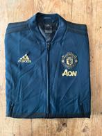 Adidas Manchester United Trainingsjack – Heren – Maat S, Blauw, Ophalen of Verzenden, Zo goed als nieuw, Adidas