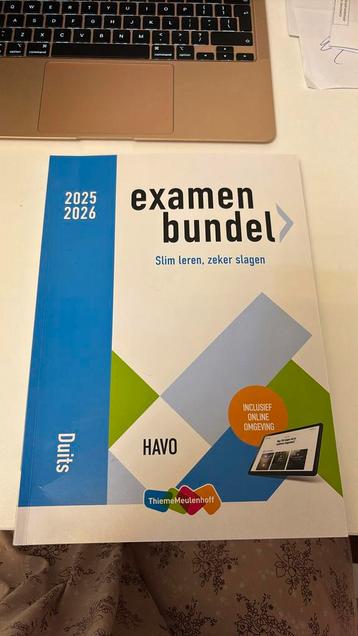 Examen bundel Duits Havo-5 / 2025-2026 beschikbaar voor biedingen