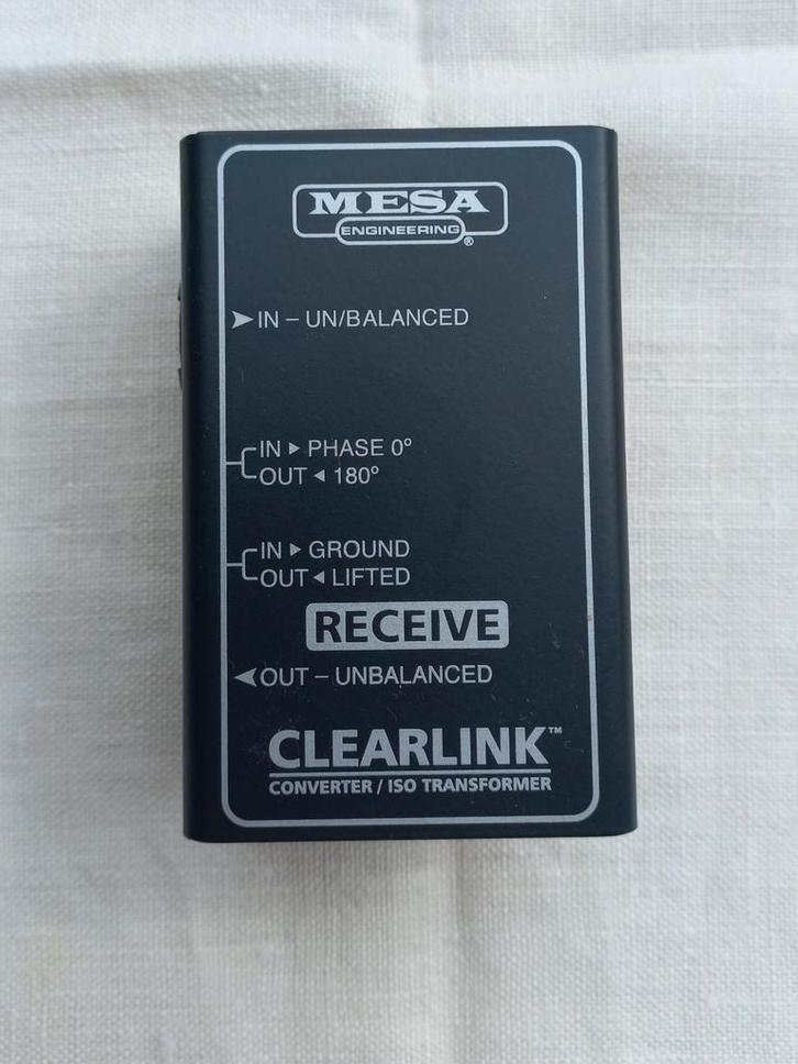Mesa Boogie Clearlink converter / iso transformer, Muziek en Instrumenten, Effecten, Zo goed als nieuw, Ophalen of Verzenden