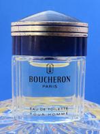 Mini - BOUCHERON - Boucheron homme - 5ml - edt - 4,7cm, Ophalen of Verzenden, Gebruikt, Miniatuur, Gevuld