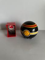 Tomy Pokémon pull back Pokeball zonder figuurtje, Ophalen of Verzenden, Zo goed als nieuw