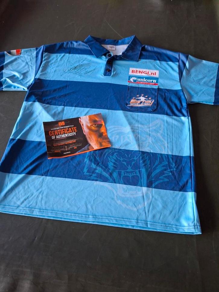 Matchworn/gesigneerd FINALESHIRT premier league darts RVB, Sport en Fitness, Darts, Zo goed als nieuw, Overige typen, Ophalen of Verzenden