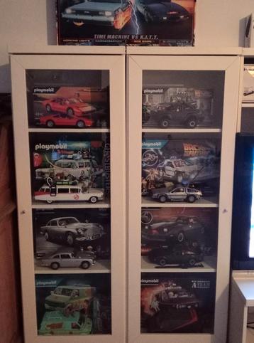 Verzameling Playmobil iconische film autos  beschikbaar voor biedingen