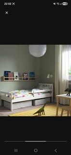 Peuterbed met lattenbodem, matras en beschermer, Kinderen en Baby's, Ophalen