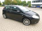 Fiat Punto 1.4 16V 3DR 2007 Zwart, Auto's, Voorwielaandrijving, Stof, Zwart, Zwart