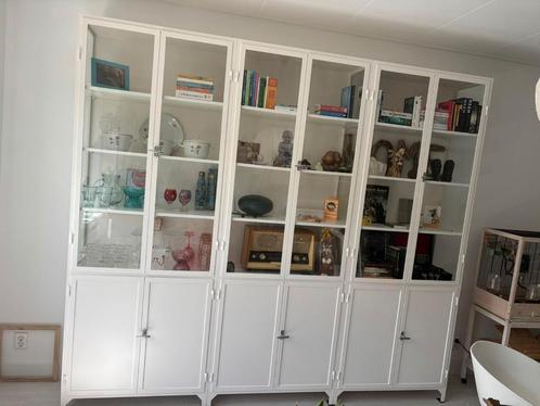 suppertoffe Old Basics Apothekerskast in roomwit, Huis en Inrichting, Kasten | Buffetkasten, Zo goed als nieuw, 200 cm of meer