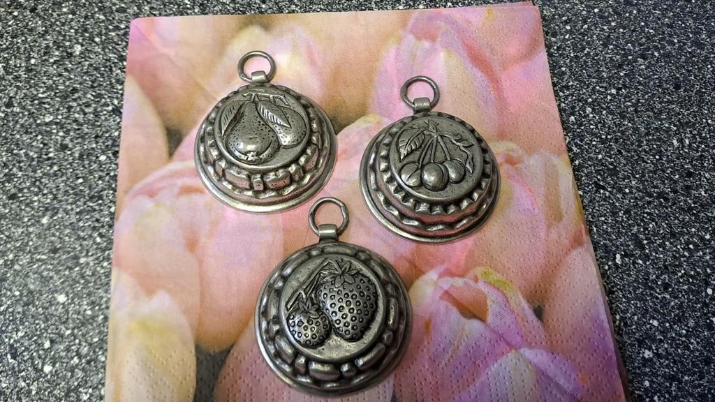 Vintage mini puddingvormen set van 3, Antiek en Kunst, Ophalen of Verzenden