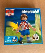 Playmobil voetballer Kroatie nr 4723, Ophalen of Verzenden, Nieuw
