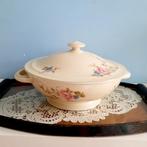 Thomas Ivory, prachtige dekschaal met bloemmotief, Ophalen of Verzenden