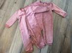 HEMA baby pyama rib roze maat 86-92 (2 stuks), Nacht- of Onderkleding, Jongetje of Meisje, Nieuw, Ophalen of Verzenden