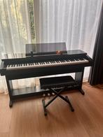 Yamaha Clavinova CLP-760 Elektrische Piano + Krukje, Muziek en Instrumenten, Gebruikt, Zwart, Digitaal, Ophalen of Verzenden