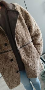Bruin beige bontjas Teddy jas, Kleding | Dames, Maat 38/40 (M), Carnaval, Ophalen of Verzenden, Onbekend