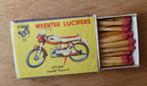Zeer oud luciferdoosje  WEERTER LUCIFERS  Eysink brommers, Ophalen of Verzenden, Motoren