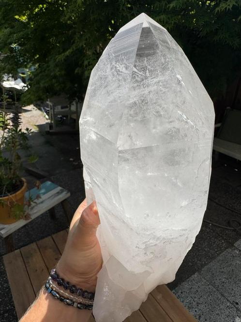 Bergkristal punt healer tool, Verzamelen, Mineralen en Fossielen, Mineraal, Ophalen of Verzenden