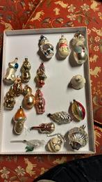 Kerst antieke kerstballen, bijzondere figuren., Diversen, Kerst, Ophalen, Gebruikt