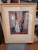 Statieportret  Juliana en Bernhard, Verzamelen, Koninklijk Huis en Royalty, Ophalen of Verzenden, Gebruikt, Nederland, Kaart, Foto of Prent