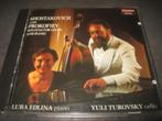 Shostakovich Prokofiev Cello Sonatas Turovsky op Chandos, Cd's en Dvd's, Verzenden, Barok, Zo goed als nieuw, Kamermuziek