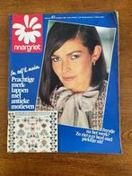 "Margriet" Oktober 1980 'Merklappen met Antieke Motieven', Ophalen of Verzenden, Zo goed als nieuw, Damesbladen