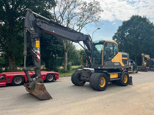 2015 Volvo EW160E Banden graafmachine, Zakelijke goederen, Machines en Bouw | Kranen en Graafmachines, Graafmachine
