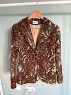 Vintage velours blazer jasje maat M, Kleding | Dames, Maat 38/40 (M), Overige kleuren, Ophalen of Verzenden, Zo goed als nieuw