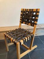 8 Gispen Berlage stoelen, bruin, Richard Hutten, Huis en Inrichting, Stoelen, Hout, Gebruikt, Bruin, Ophalen of Verzenden