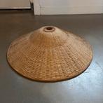 Grote rieten kap voor hanglamp, vintage, Huis en Inrichting, Lampen | Lampenkappen, Ophalen of Verzenden, Zo goed als nieuw