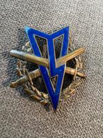 Militair Embleem met Bliksemschicht, Ophalen of Verzenden, Overige soorten, Overige gebieden, Embleem of Badge