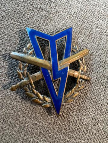 Militair Embleem met Bliksemschicht beschikbaar voor biedingen